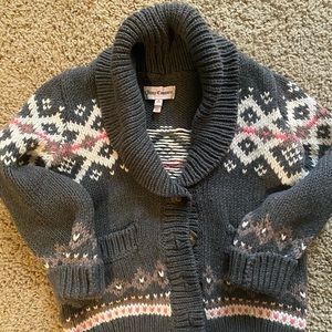 Girls small Juicy Couture Fairisle sweater $110